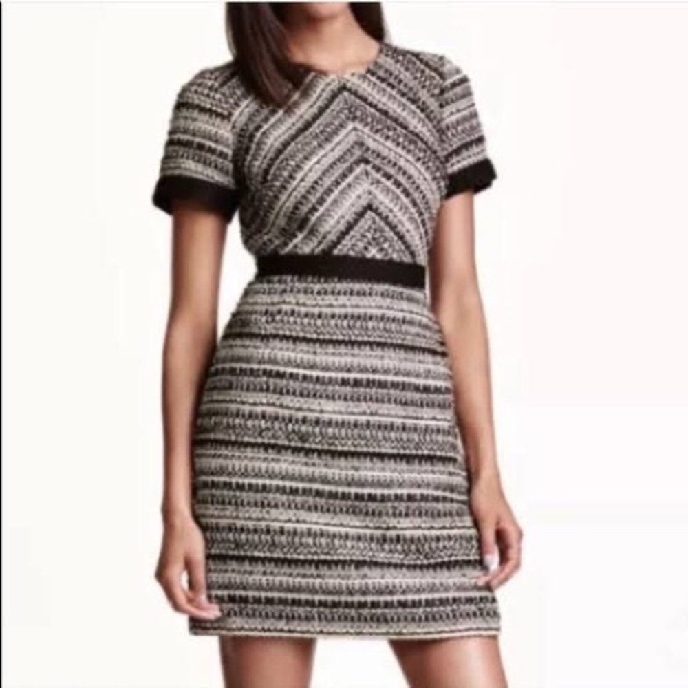 H&M Tweed Mini Dress
